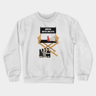 Goncharov Director Chair, Clapboard and Megaphone Crewneck Sweatshirt